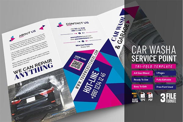26+ Car Wash Brochure Templates | Free & Premium | PSD | PDF | Vector | EPS | PNG | Ai Formats